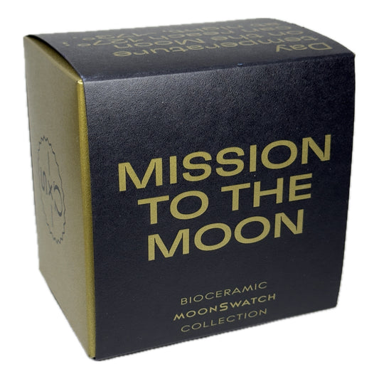 Swatch X Omega Moonswatch Mission to the Moon Moonshine Gold Floral