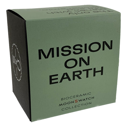 Swatch X Omega Moonswatch Mission on Earth
