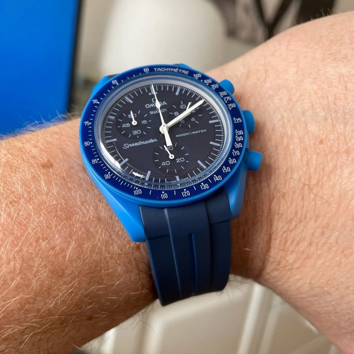 Silikon Armband für Swatch X Omega Moonswatch
